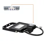 MHC LED-reflektor, 120°, IP65, 10 W, Természetes fehér, fekete KOBI-001664 SpectrumLED
