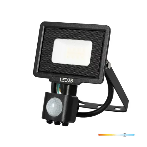 MHC LED-reflektor, 120°, IP65, 10 W, Hideg fehér, fekete