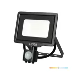 MHC LED-reflektor, 120°, IP65, 20 W, Természetes fehér, fekete KOBI-001669 KOBI
