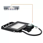 MHC LED-reflektor, 120°, IP65, 20 W, Természetes fehér, fekete