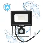 MHC LED-reflektor, 120°, IP65, 20 W, Természetes fehér, fekete