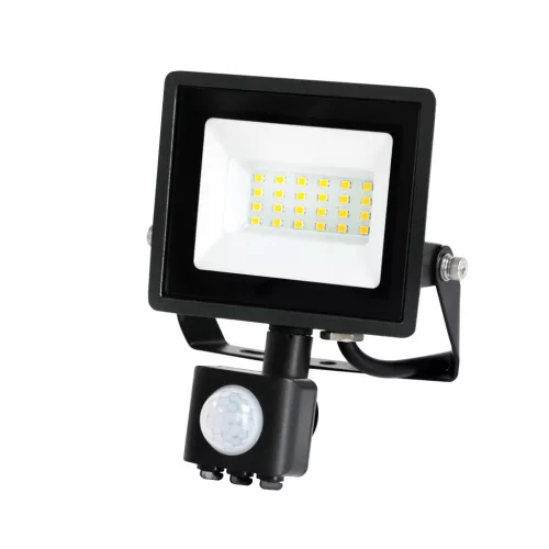 MHC LED-reflektor, 120°, IP44, 20 W, Természetes fehér, fekete