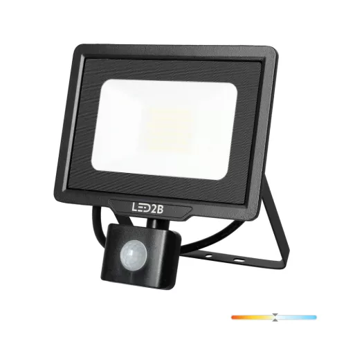 MHC LED-reflektor, 120°, IP65, 30 W, Természetes fehér, fekete