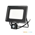 MHC LED-reflektor, 120°, IP44, 50 W, Meleg fehér, fekete KOBI-001678 SpectrumLED