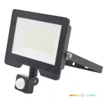 MHC LED-reflektor, 120°, IP44, 50 W, Természetes fehér, fekete