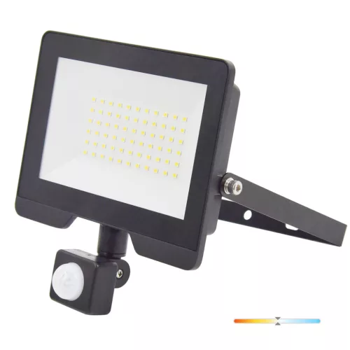 MHC LED-reflektor, 120°, IP44, 50 W, Természetes fehér, fekete