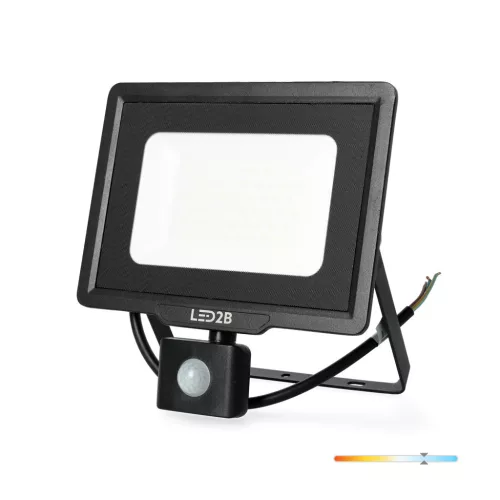 MHC LED-reflektor, 120°, IP65, 50 W, Hideg fehér, fekete KOBI-001681 SpectrumLED