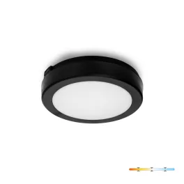   Ceiling lamp LED NAIROS G2 12W 3CCT IP65 black Kobi Premium KOBI-001695 SpectrumLED