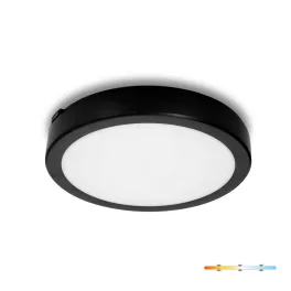   Ceiling lamp LED NAIROS G2 18W 3CCT IP65 black Kobi Premium KOBI-001697 KOBI