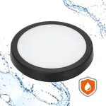 Ceiling lamp LED NAIROS G2 18W 3CCT IP65 black Kobi Premium KOBI-001697 KOBI