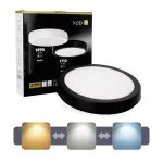Ceiling lamp LED NAIROS G2 18W 3CCT IP65 black Kobi Premium KOBI-001697 KOBI