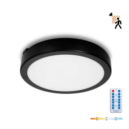   Ceiling lamp LED NAIROS G2 18W 3CCT LX IP65 black Kobi Premium KOBI-001704 SpectrumLED