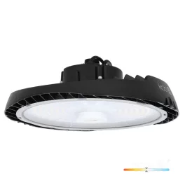   KOBI KOBI-001713, NINA Csarnokvilágító, 110°, IP65, IK07, 200 W, szabályozható, Természetes fehér, fekete