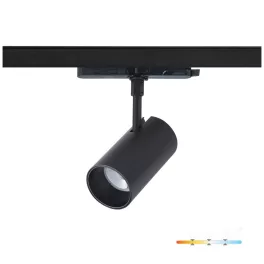   NEXTRACK CORE háromfázisú sínes lámpa, 20W, 36°, CRI 90, Szabályozható színhőmérséklet, Fekete KOBI-001723 KOBI