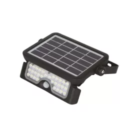   MHC napelemes LED-reflektor, 90°, IP65, 5 W, Természetes fehér, fekete KOBI-001807 KOBI