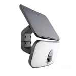 NEW PHOENIX napelemes LED-reflektor, 120°, IP65, 13 W, Természetes fehér, fekete KOBI-001810 KOBI