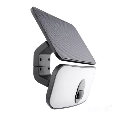NEW PHOENIX napelemes LED-reflektor, 120°, IP65, 13 W, Természetes fehér, fekete KOBI-001810 KOBI
