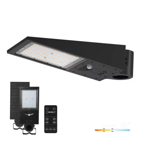 Solar street light LED STREET 30W 2CCT IP65 Kobi Premium KOBI-001820 KOBI