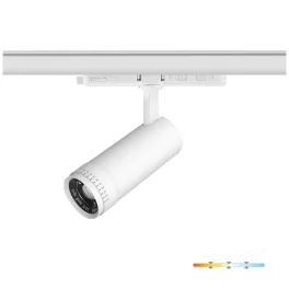   NEXTRACK VISION háromfázisú sínes lámpa, 10W, 10/60°, CRI 90, Szabályozható színhőmérséklet, Fehér KOBI-001824 KOBI