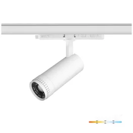   NEXTRACK VISION háromfázisú sínes lámpa, 10W, 10/60°, CRI 90, Szabályozható színhőmérséklet, Fehér KOBI-001824 KOBI