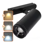 NEXTRACK VISION háromfázisú sínes lámpa, 10W, 10/60°, CRI 90, Szabályozható színhőmérséklet, Fekete KOBI-001825 SpectrumLED