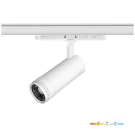   NEXTRACK VISION háromfázisú sínes lámpa, 20W, 10/60°, CRI 90, Szabályozható színhőmérséklet, Fehér KOBI-001826 KOBI