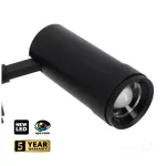 NEXTRACK VISION háromfázisú sínes lámpa, 30W, 10/60°, CRI 90, Szabályozható színhőmérséklet, Fekete KOBI-001829 KOBI