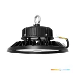 RIO PRO Csarnokvilágító, 120°, IP66, IK10, 100 W, Természetes fehér, fekete, 5 év garancia