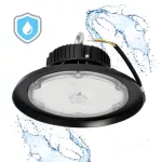 RIO PRO Csarnokvilágító, 120°, IP66, IK10, 100 W, Természetes fehér, fekete, 5 év garancia