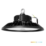 RIO PRO Csarnokvilágító, 120°, IP66, IK10, 150 W, Természetes fehér, fekete, 5 év garancia KOBI-001841 KOBI