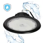RIO PRO Csarnokvilágító, 120°, IP66, IK10, 150 W, Természetes fehér, fekete, 5 év garancia KOBI-001841 KOBI