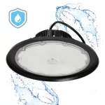 RIO PRO Csarnokvilágító, 120°, IP66, IK10, 200 W, Természetes fehér, fekete, 5 év garancia KOBI-001843 KOBI