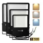 SEUL LED-reflektor, 120°, IP65, 150 W, Természetes fehér, fekete