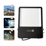 SEUL LED-reflektor, 120°, IP65, 150 W, Természetes fehér, fekete