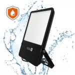 SEUL LED-reflektor, 120°, IP65, 150 W, Természetes fehér, fekete
