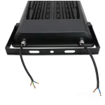 US LED-reflektor, 60°, IP65, 300 W, Természetes fehér, fekete