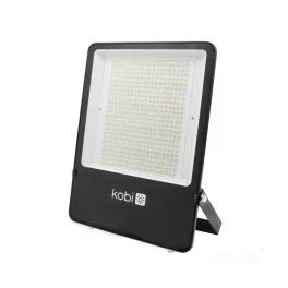   US LED-reflektor, 90°, IP65, 300 W, Természetes fehér, fekete KOBI-001867 KOBI