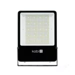 US LED-reflektor, 90°, IP65, 300 W, Természetes fehér, fekete KOBI-001867 KOBI