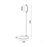 Table lamp LED VISUA DESK 5W Blue LED2B KOBI-001977 KOBI