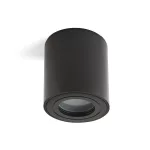 Downlight AQUARIUS 1xGU10 round IP44 black Kobi KOBI-002004 KOBI