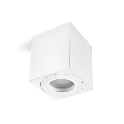 Downlight AQUARIUS 1xGU10 square IP44 white Kobi KOBI-002005 KOBI