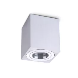   Oprawa do nabudowania AQUARIUS 1xGU10 kwadrat IP44 chrom Kobi KOBI-002006 SpectrumLED