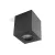 Downlight AQUARIUS 1xGU10 square IP44 black Kobi KOBI-002007 SpectrumLED