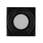 Downlight AQUARIUS 1xGU10 square IP44 black Kobi KOBI-002007 SpectrumLED