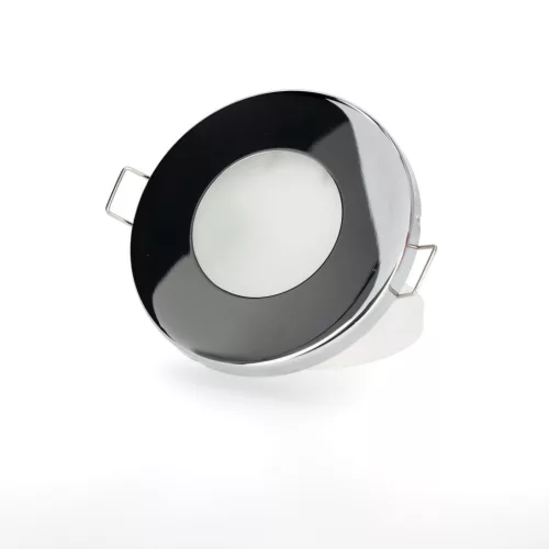 KOBI KOBI-002017, Downlight AQUA G5,3/GU10 IP44 matowy chrom JVS