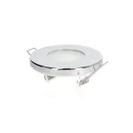 KOBI KOBI-002017, Downlight AQUA G5,3/GU10 IP44 matowy chrom JVS