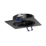 Downlight ring OH28 matt black Kobi KOBI-002074 SpectrumLED
