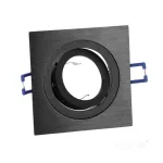 Downlight ring OH28 matt black Kobi KOBI-002074 SpectrumLED