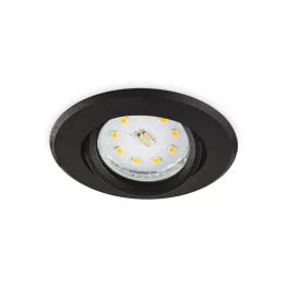 Downlight ring OH29 matt black Kobi