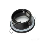 Downlight ring OH34 IP44 matt black Kobi KOBI-002085 KOBI